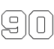 Car number 90
