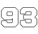 Car number 93