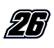 Car number 26