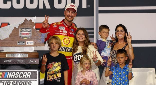 Photos: Joey Logano celebrates Richmond Raceway win